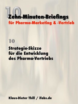 cover image of Strategie-Skizze für die Entwicklung des Pharma-Vertriebs